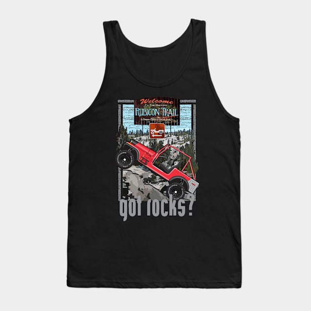 the rubicon trail Tank Top by JRCustoms44